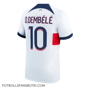 Paris Saint-Germain Ousmane Dembele #10 Replika Bortatröja 2023-24 Kortärmad